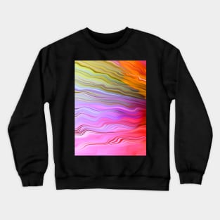 Candy Pop Abstract Art Crewneck Sweatshirt